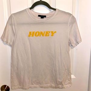 NBW White honey shirt! Forever 21! Size Medium!